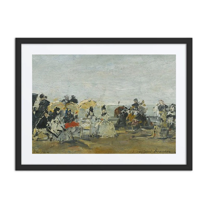 Scène de Plage à Trouville