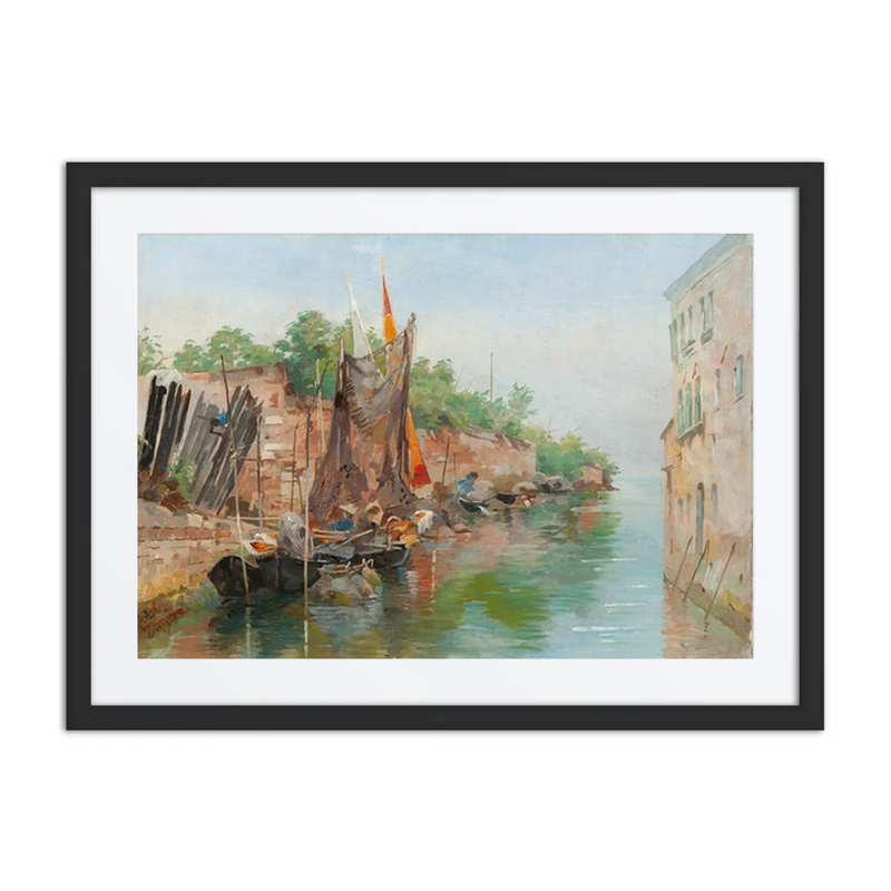 Scene from a Venetian Canal