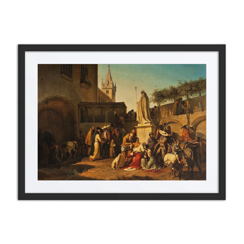 Scene from the Defence of a Spanish Town During a Guerrilla War