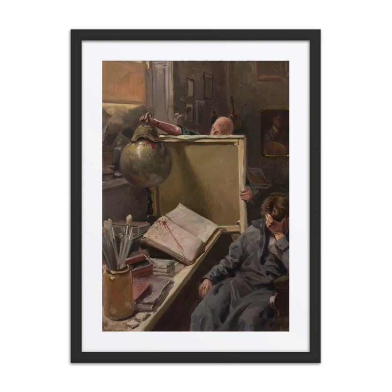 Scene in the painter’s Studio
