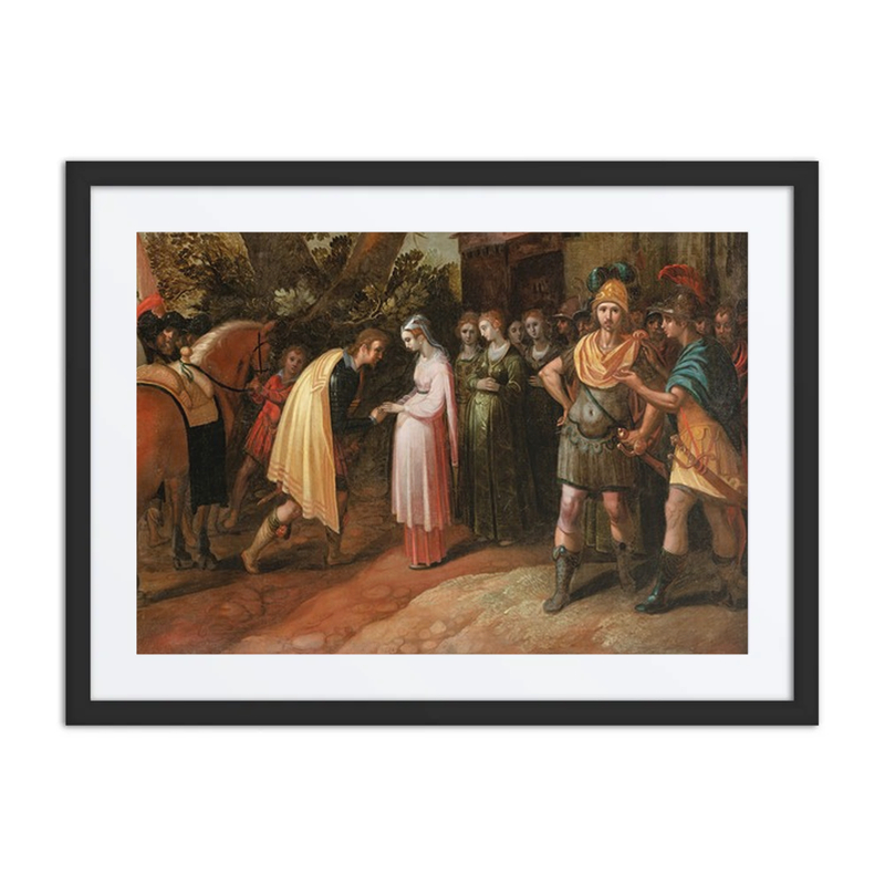 Scene of Chivalry