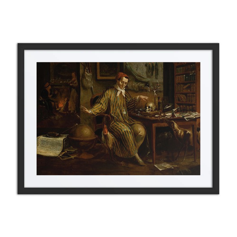 Scholar in His Studio