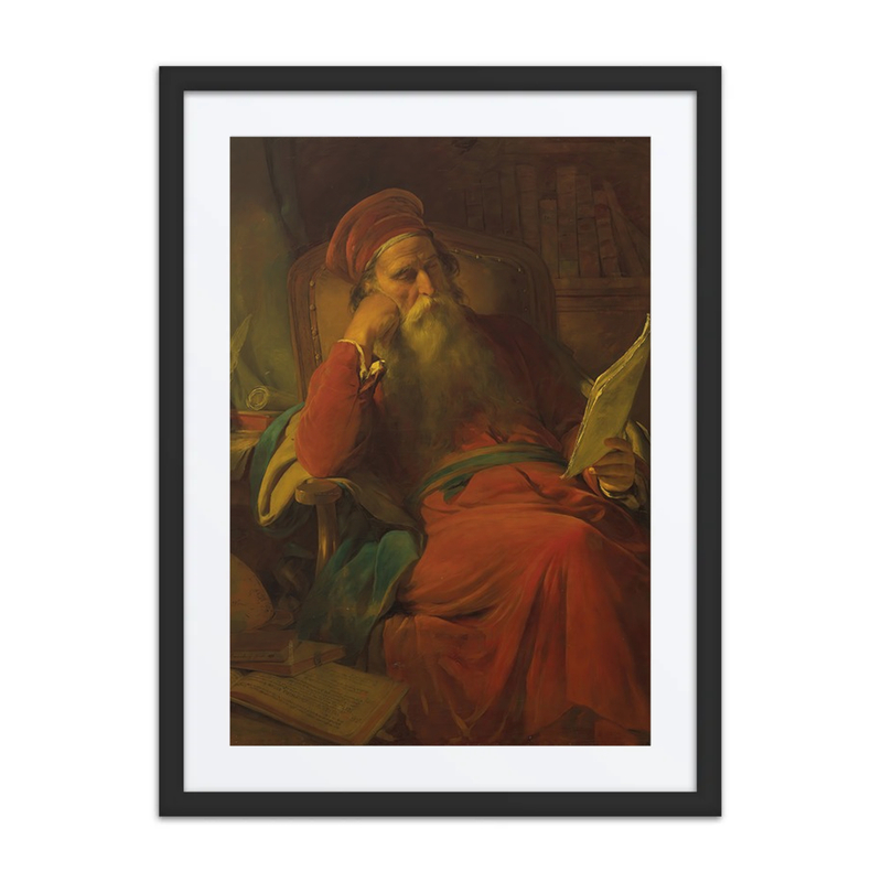 Scholar in His Study