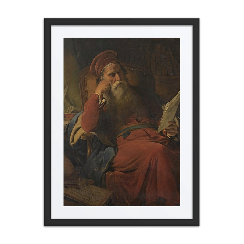 Scholar in His Study