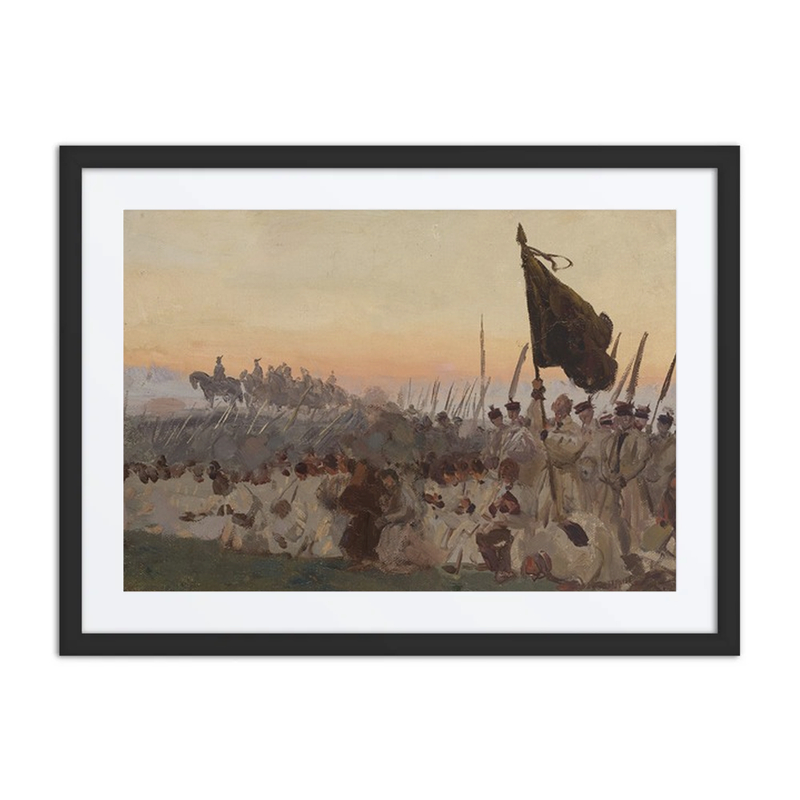 Scythemen, Study for Racławice