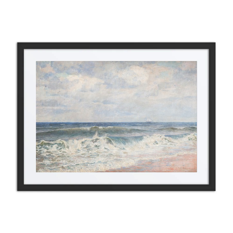 Seascape with Breaking Waves