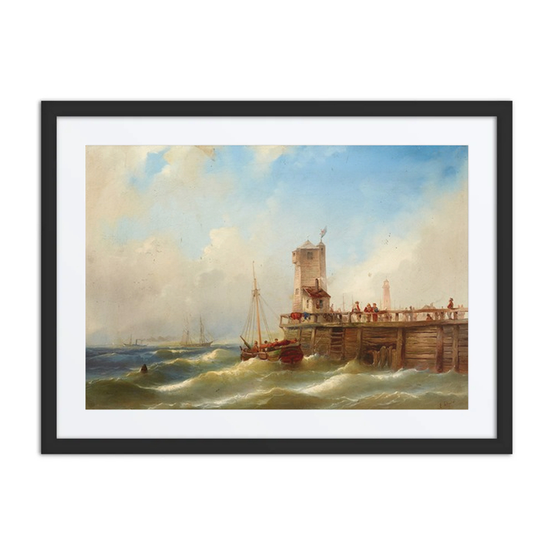 Seascape with Lighthouse