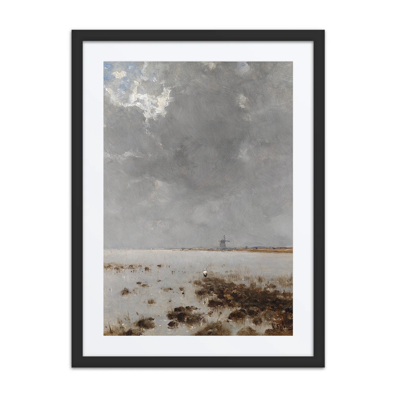 Seascape with Mill