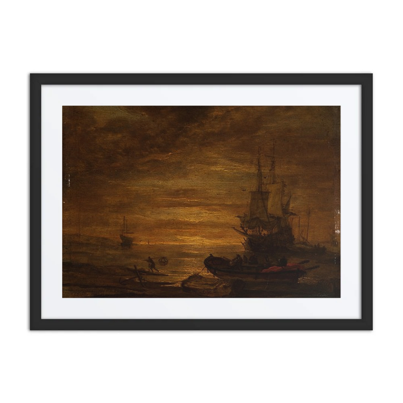 Seascape with Ships