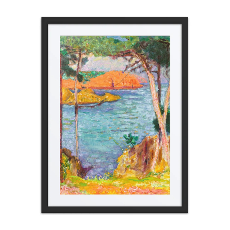 Seaside, Pines and Red Rocks