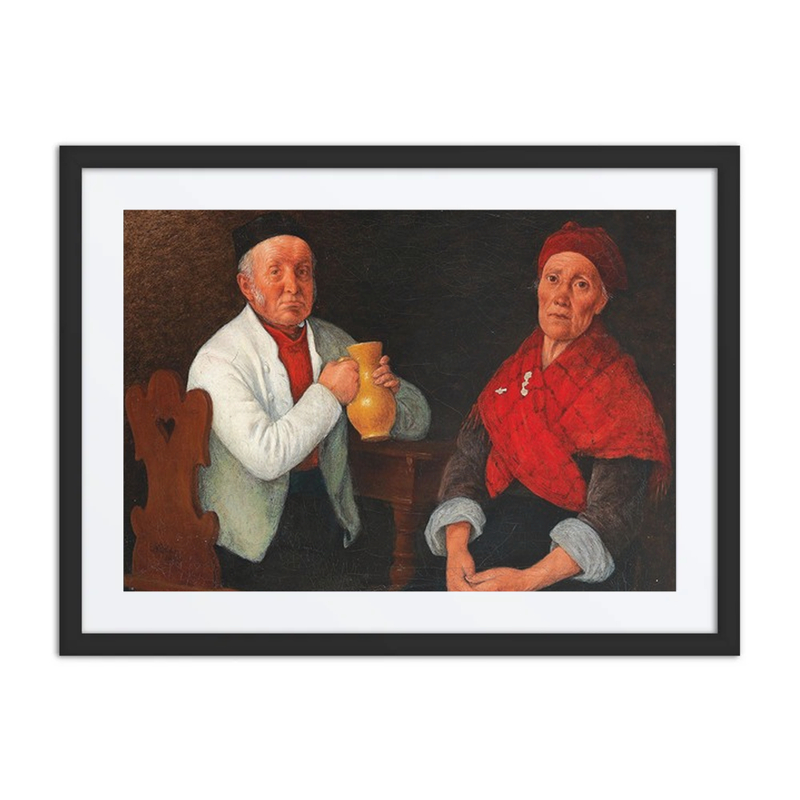 Seated Couple