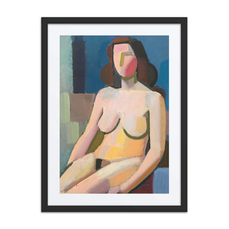 Seated Female Nude