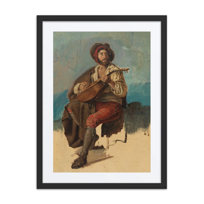 Seated Italian Musician