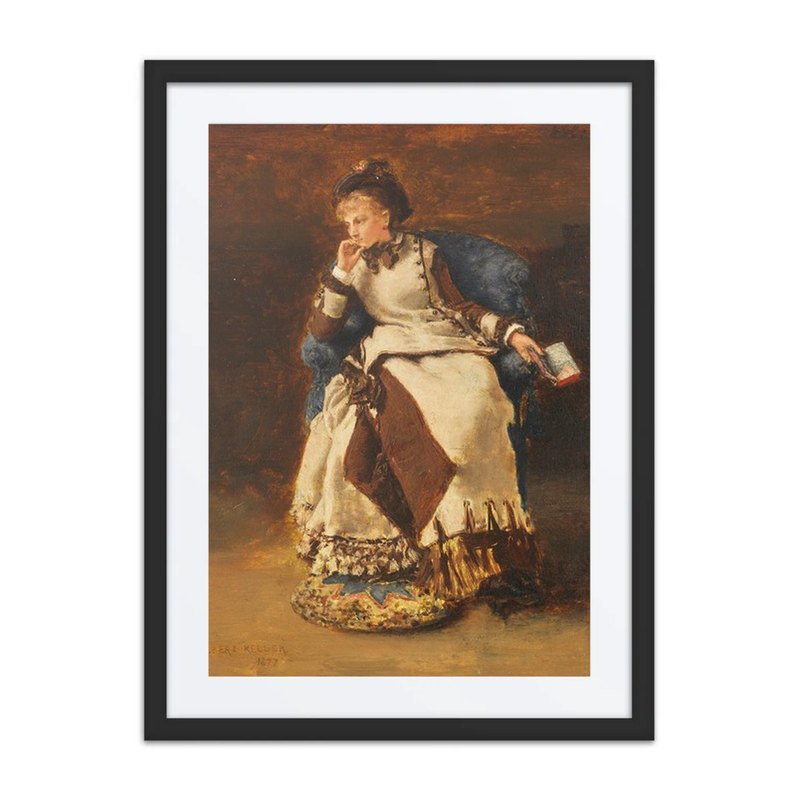 Seated Lady with a Book
