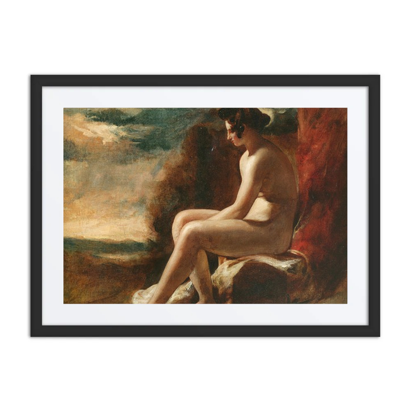 Seated Nude in a Landscape