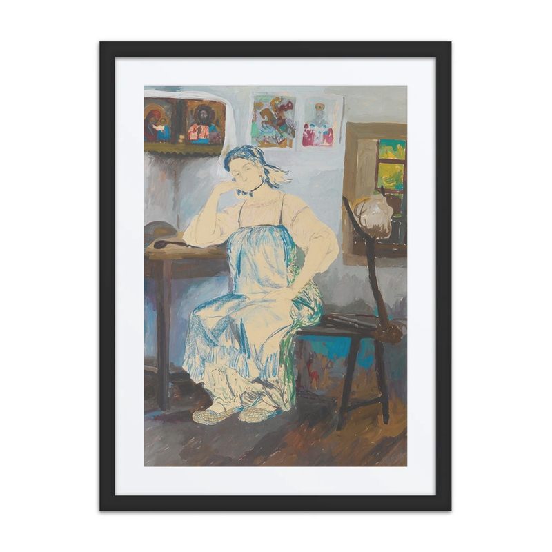 Seated Woman in an Interior