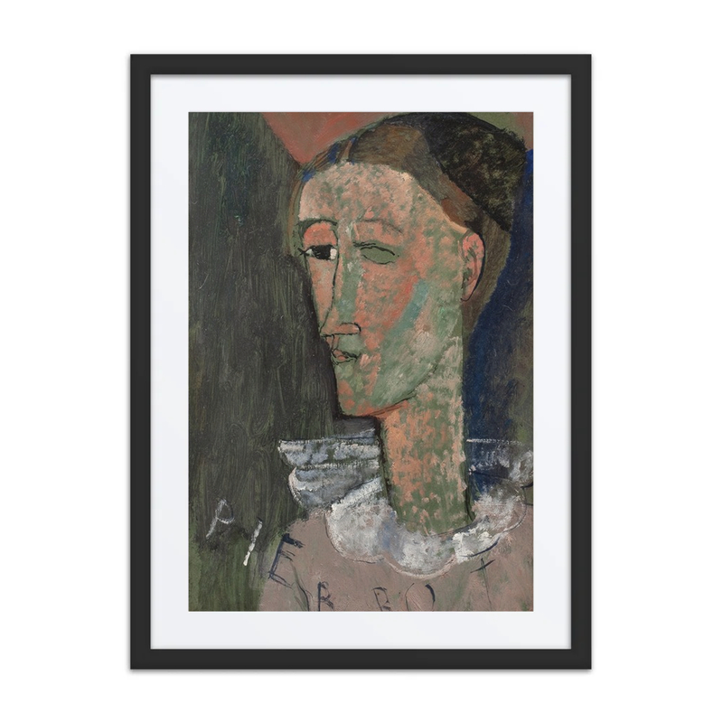 Self-Portrait as Pierrot