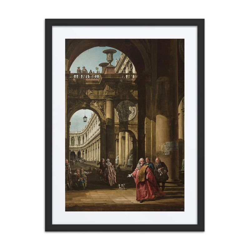 Self-Portrait as Venetian Procurator