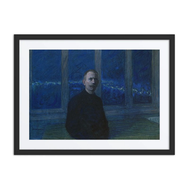 Self-Portrait by Night