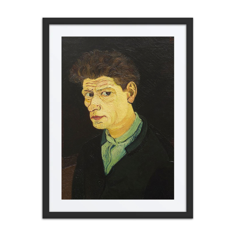 Self-Portrait Facing Left