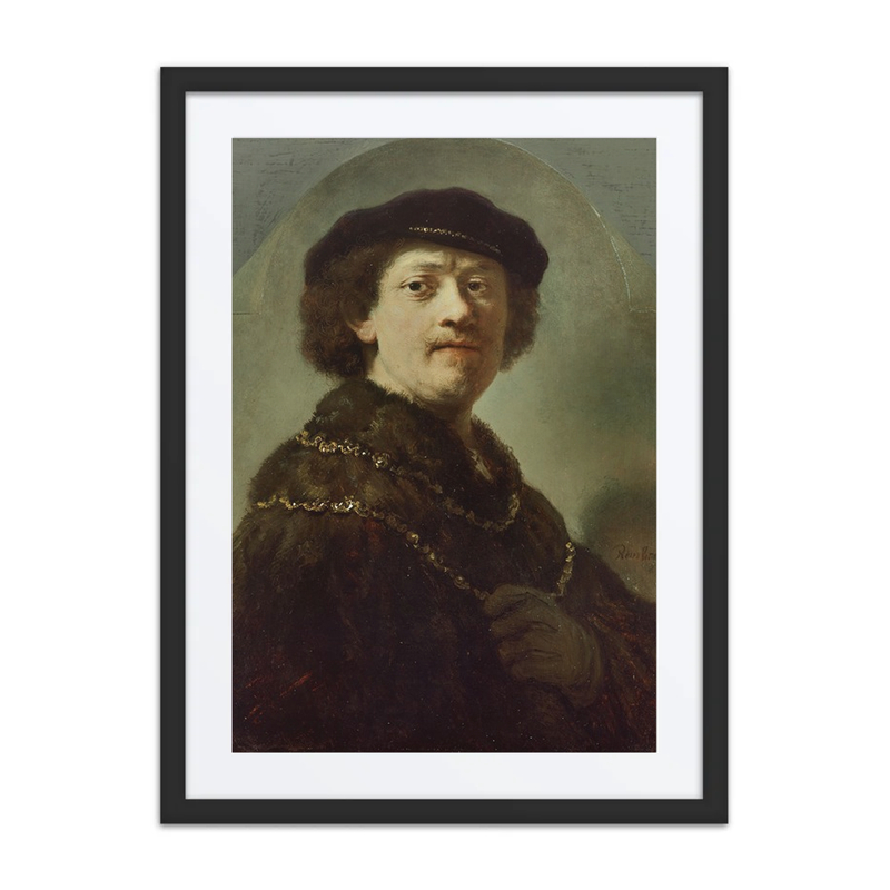 Self-Portrait in a Black Cap