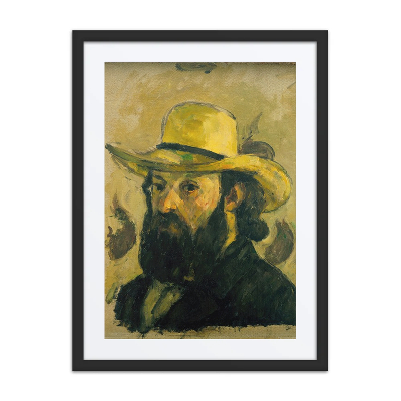 Self-Portrait in a Straw Hat