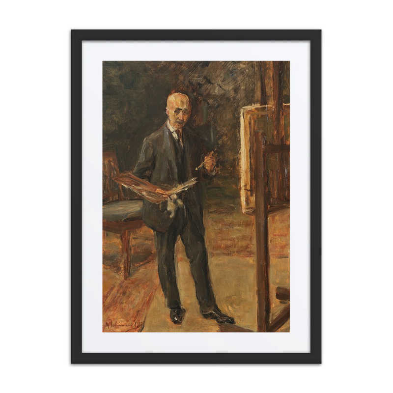 Self-Portrait in a Suit in Front of the Easel, Full Figure