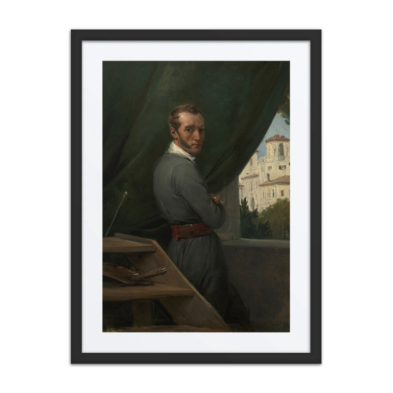 Self-Portrait in Rome