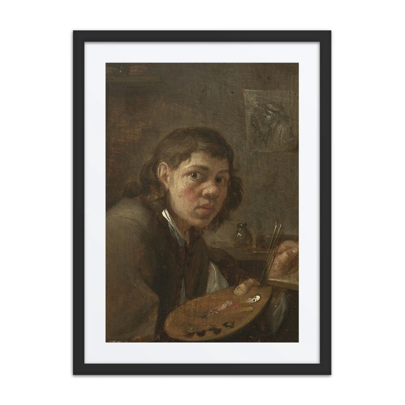 Self-Portrait in the Studio