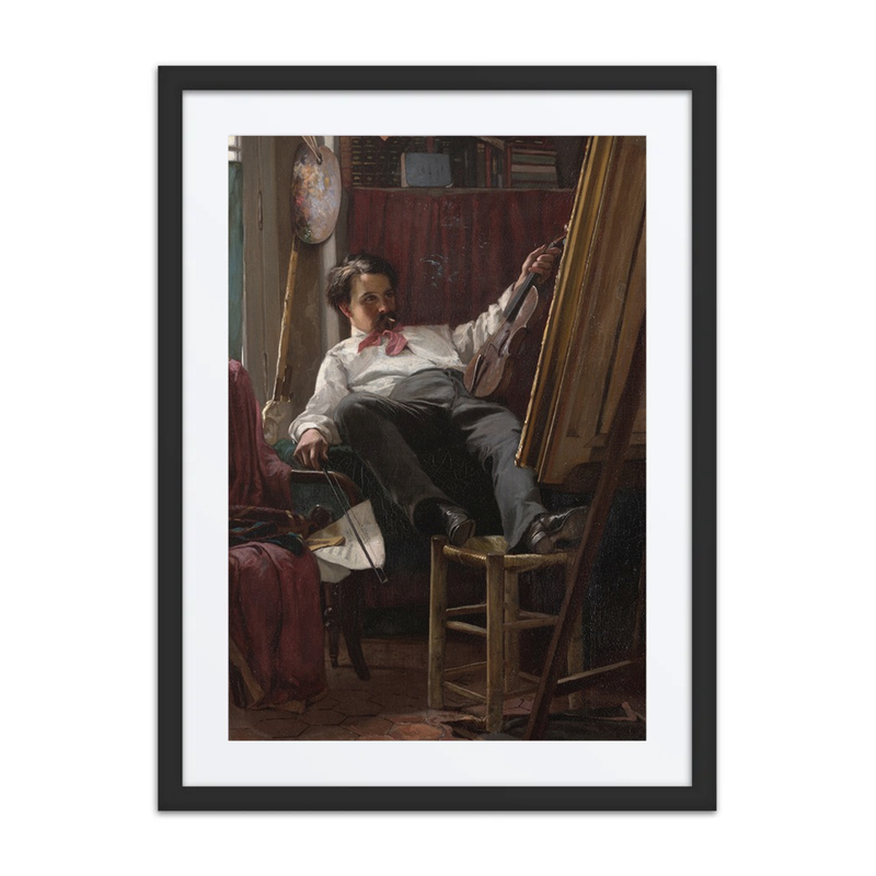 Self-Portrait in the Studio