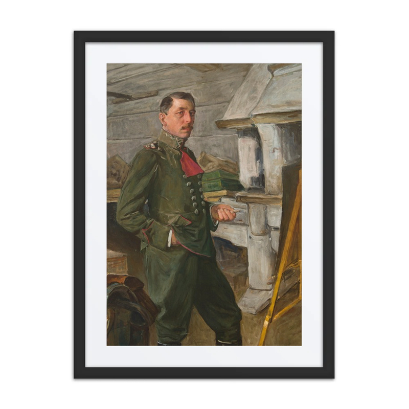 Self-Portrait in the Trenches