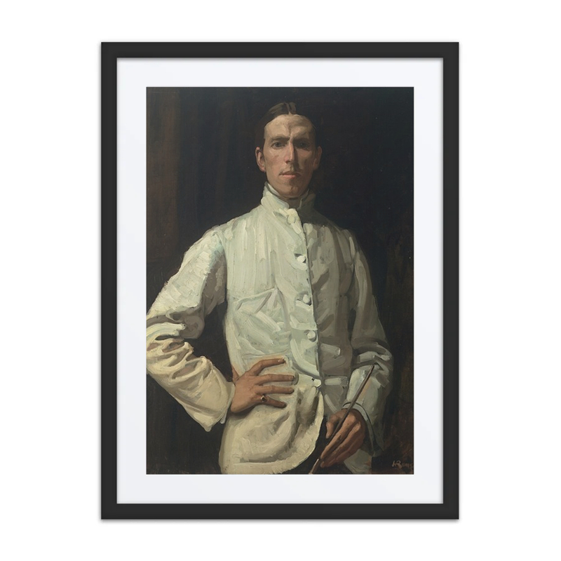 Self-Portrait in White Jacket
