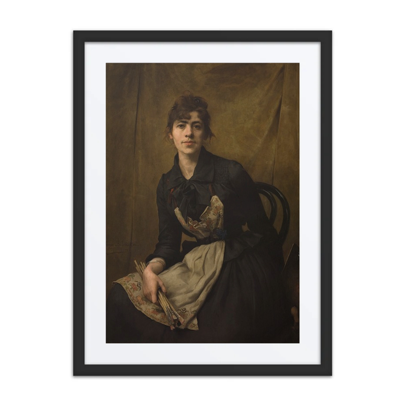 Self-Portrait with a Palette
