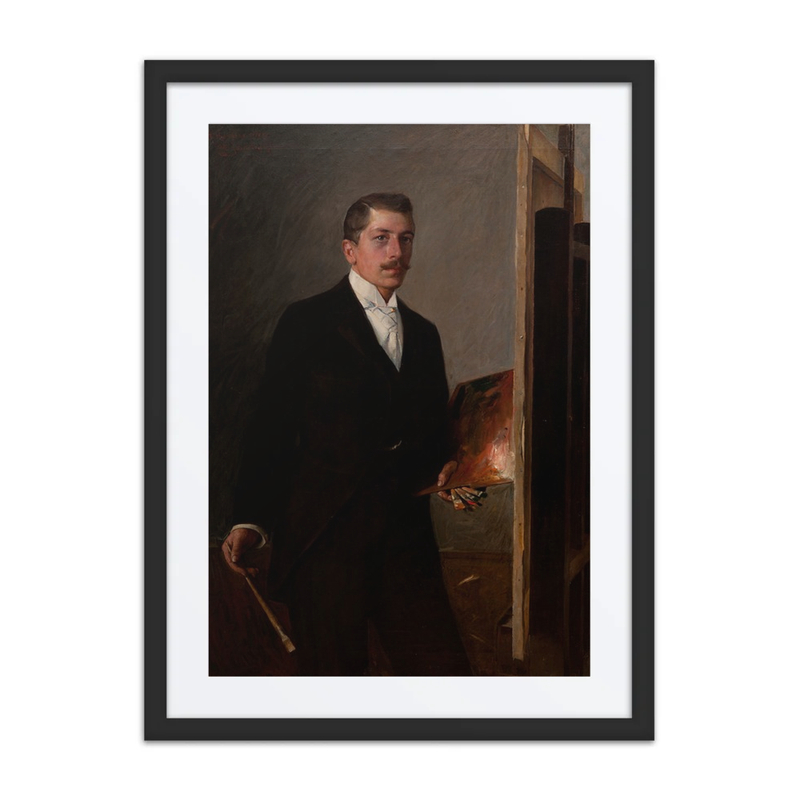 Self-Portrait with a Palette