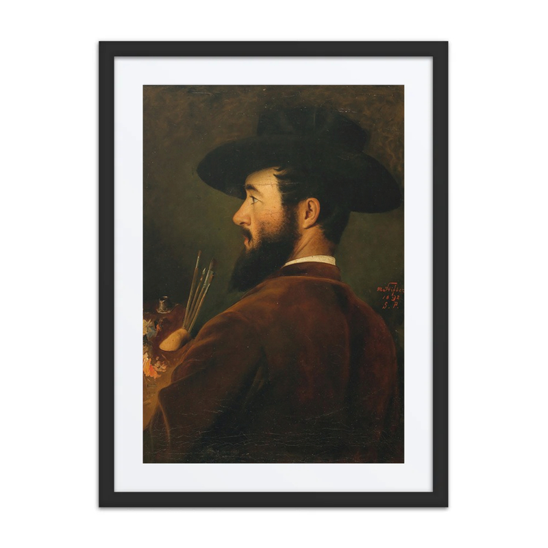 Self-Portrait with artist’s Palette