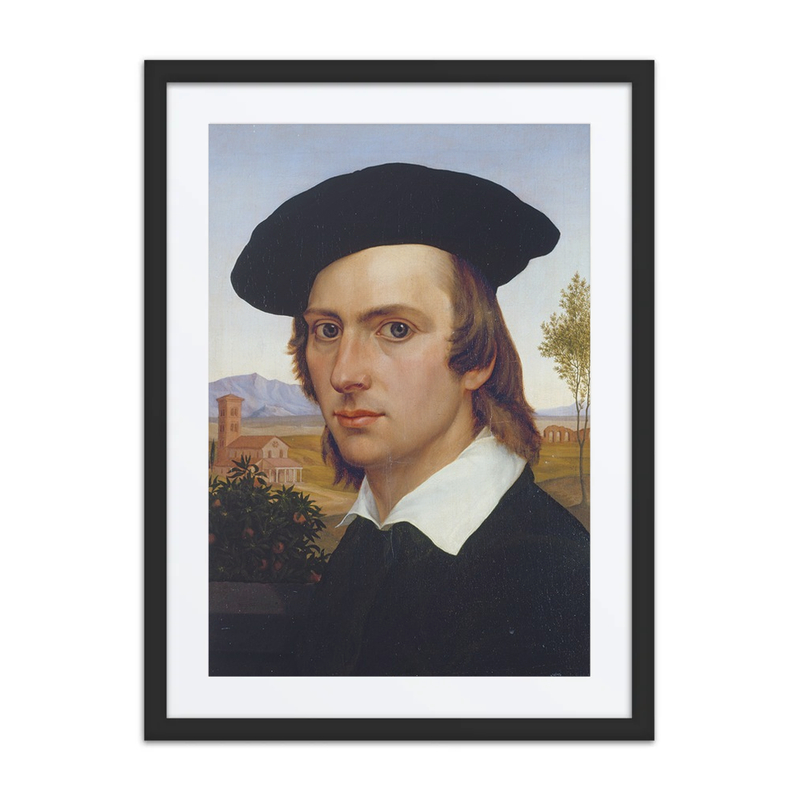 Self-Portrait with Beret