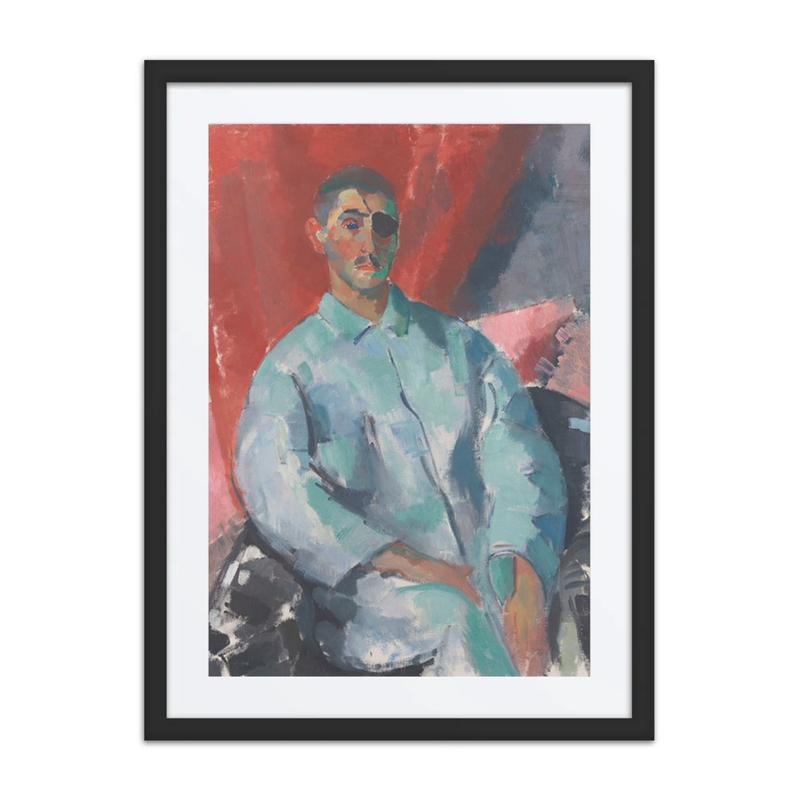 Self Portrait with Black Eye Patch
