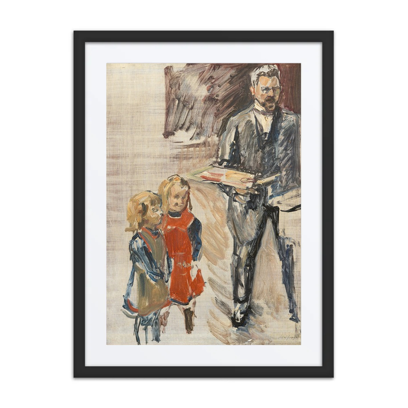 Self-Portrait with Children in the Studio