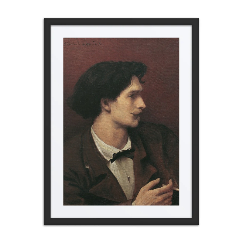 Self-Portrait with Cigarette