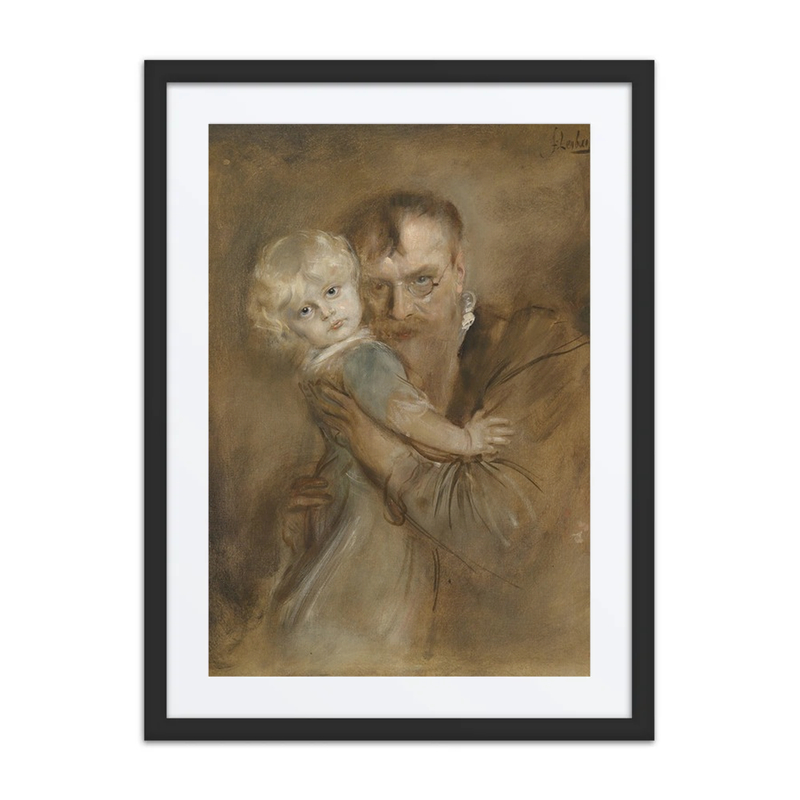Self-Portrait with Daughter Marion