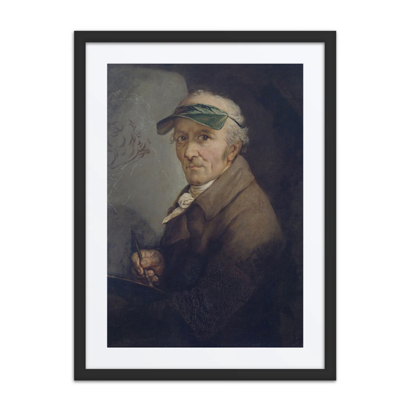 Self-Portrait with Eye-Shade
