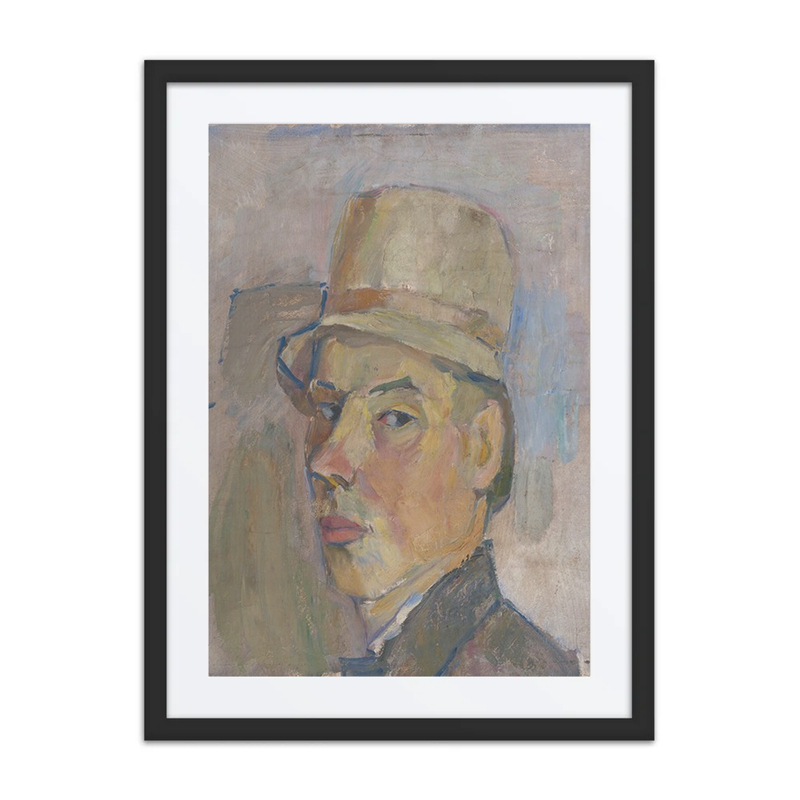 Self-Portrait with Hat