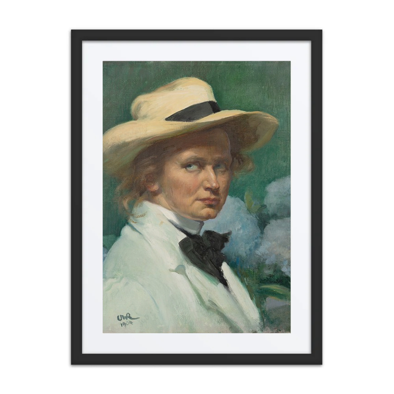 Self-Portrait with Hat