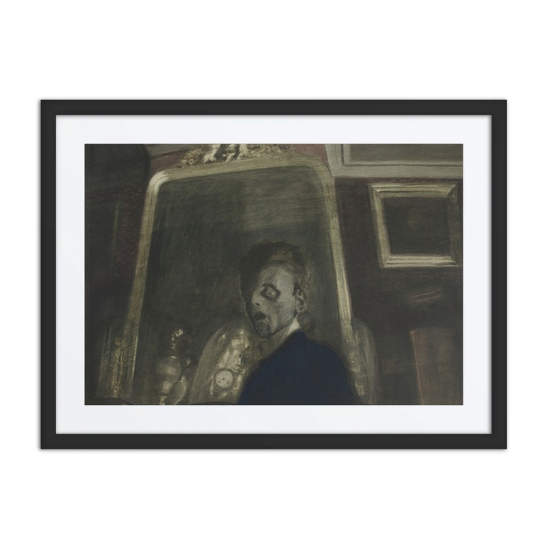 Self-Portrait with Mirror