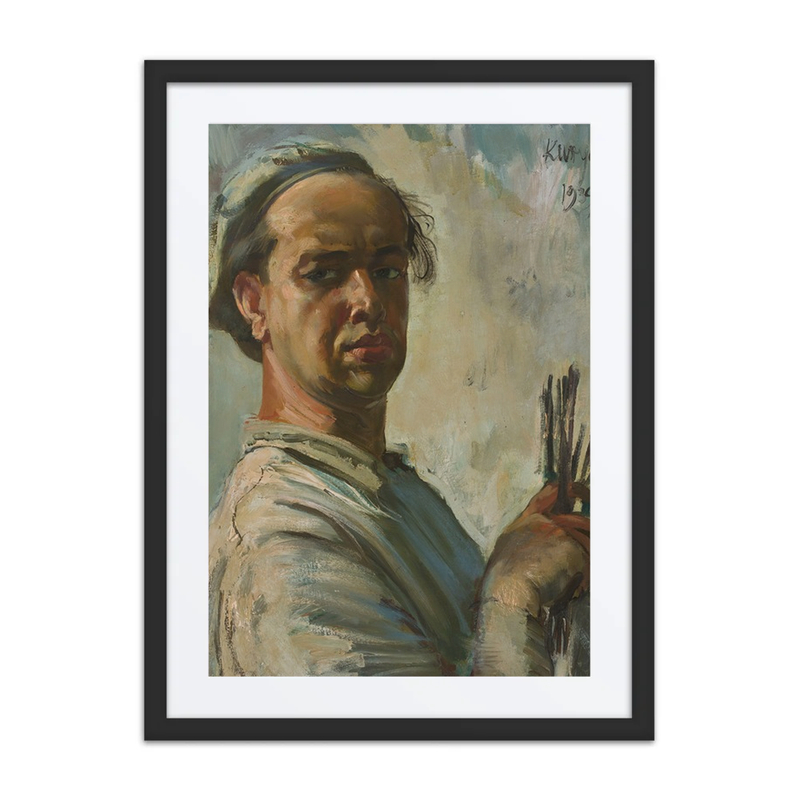 Self-Portrait with Paintbrushes