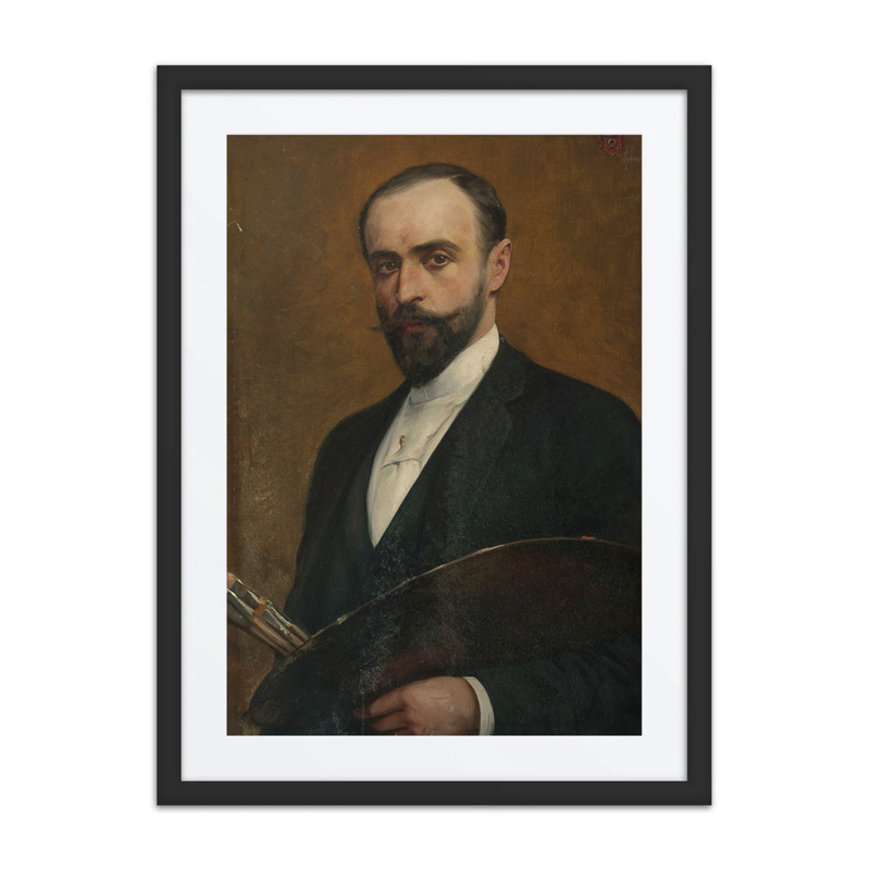 Self-Portrait with Palette