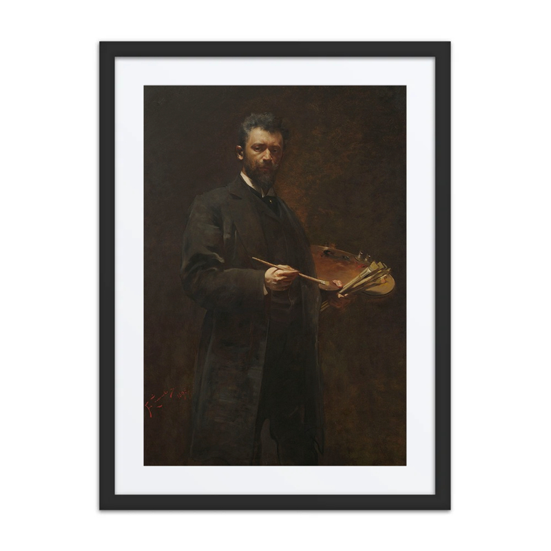 Self-Portrait with Palette