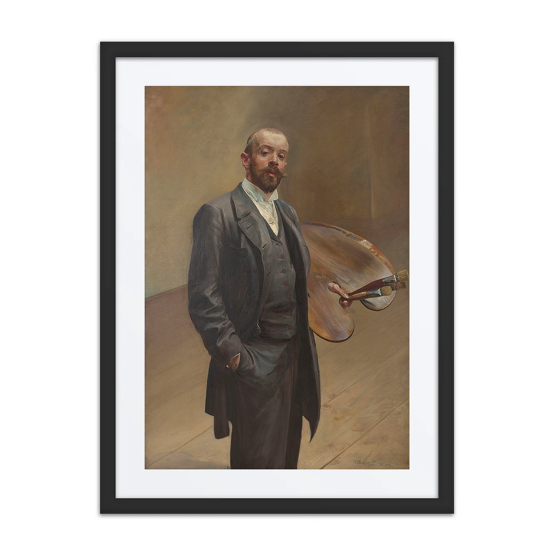 Self-Portrait with Palette