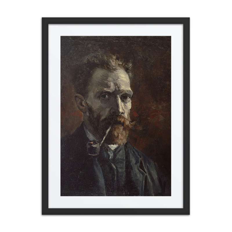 Self-Portrait with Pipe