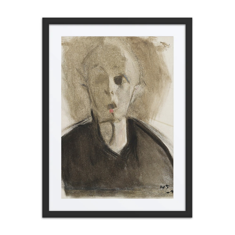 Self-Portrait with Red Spot